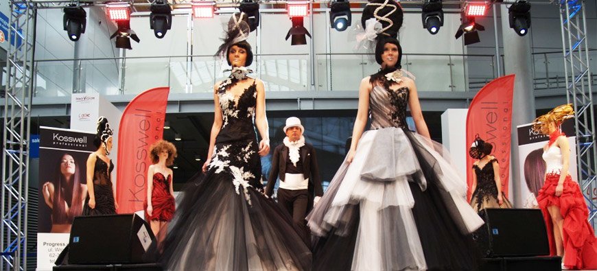Look & BeautyVISION Poznań 2014 pokaz fryzjerski Kosswell Diamond Robert Wypych