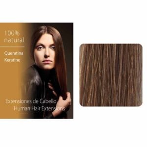Włosy Keratin mahoniowy brąz