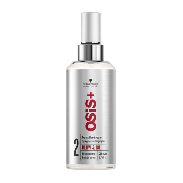 Schwarzkopf OSiS+ Blow & Go Express Blow Dry Spray Spray przyspieszający suszenie włosów 200ml Schwarzkopf OSiS+ Blow & Go Express Blow Dry Spray Spray przyspieszający suszenie włosów 200ml